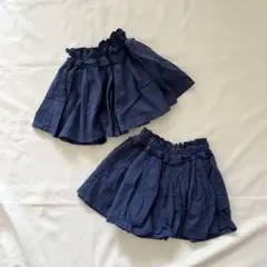 BRANSHES (ブランシェス) ショートパンツ 100 2着セット 双子