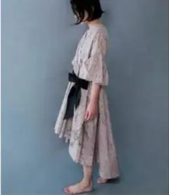 BEAMS michirico ミチリコ　ワンピース カシュクール　花火のサムネイル