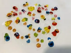 セサミストリート キャラクターシールセット　30枚　当時品