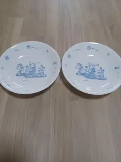 CORELLE コレール 食器2枚セット　カレーパスタ皿　ディズニー　ミッキーのサムネイル