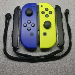 あ*ん様 Switch　ジョイコン　左右　ネイビー&イエロー