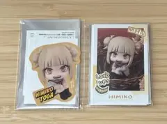 ヒロアカ　トガ ヒミコ るかっぷ 5周年　ダイカットステッカー　すなっぷカード