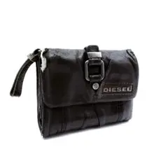 DIESEL ディーゼル　ベルト　金具　三つ折り財布