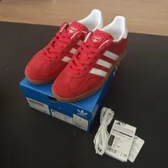 adidas Gazelle Indoor レッド25cm