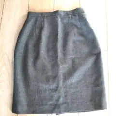 冬〜春に！グレー タイトスカート ウール100パーセント