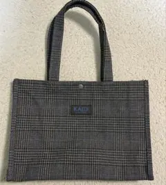 カルディ　オリジナル ウィンターバッグ　チャコールグレー