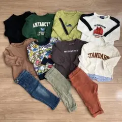 80サイズ　男の子　まとめ売り　長袖・長ズボン