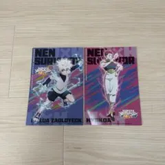 アニメジャパン2026　キルア　ヒソカ HUNTER×HUNTERイラストカード