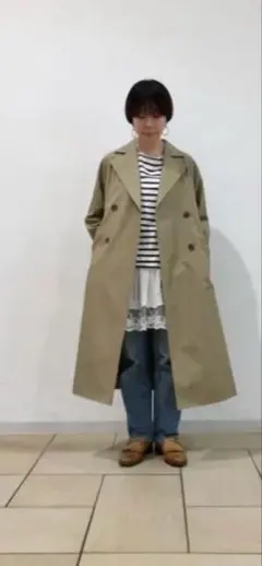 B:MING by BEAMS オーバートレンチコート　ビームス