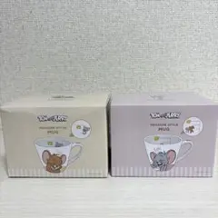【2つセット】トムとジェリー　MEASURE STYLE MUG