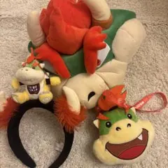 USJ 被り物 マリオ クッパ クッパJr 3個セット