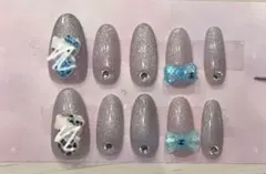 ハローキティネイルチップ ネイルチップ サンリオネイル シャネルネイルチップ