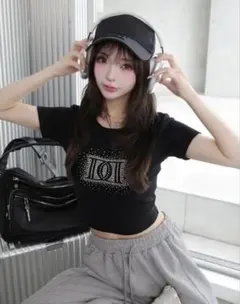 Darich シャイニーDDロゴコンパクトTシャツ BLK 【新品未使用】