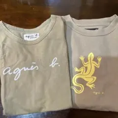 Agnes b アニエスベーENFANT キッズTシャツ2枚セットXL