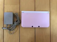 Nintendo 3DS LL 本体 ピンク ホワイト ジャンク タッチペン付