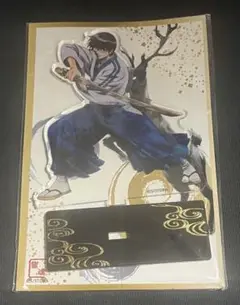 銀魂　高杉晋助　ナンジャタウン　影うつし　アクリルスタンド　缶バッジセット 銀魂 描き下ろし 高杉晋助65mm缶バッジ 旅装Ver.（再販）[コスパ