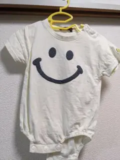 SMILEY FACE スミリー顔ロンパース　80