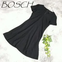 美品　BOSCH　ボッシュ　フォーマル　Vネック　ミニ丈ワンピース 10022