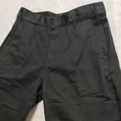 GU　ストレートチノNT ブラック　Sサイズ