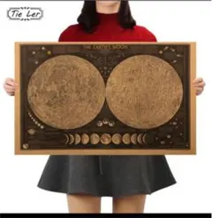 【送料込み】インテリアにピッタリ！月（ムーン）ポスター！