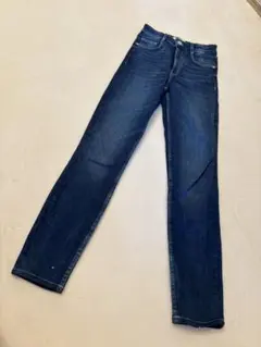 ダークブルースリムフィットデニムジーンズ