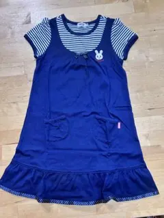 ミキハウス　半袖ワンピース　110