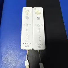 任天堂Wiiリモコン 　2本組 ストラップ付き