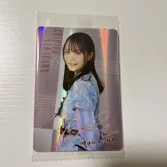 櫻坂46 中川智尋トレカ チョコクランチ レアカード