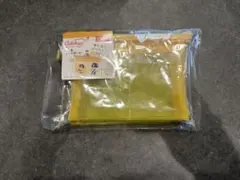 キャンドゥ 推し色 クリアポーチ イエロー