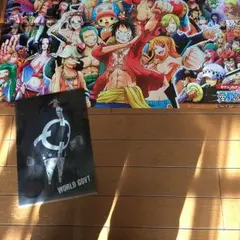 セブンイレブン限定ワンピースポスターとクリアファイル