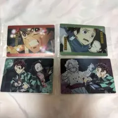 鬼滅の刃ウエハース 4枚 竈門炭治郎、竈門禰豆子 累 新品