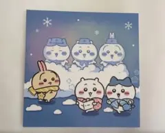 ちいかわ　雪まつりステッカー　ちいぽけ