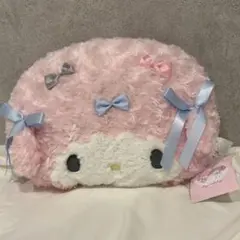 マイメロディ フェイス形 クッション いつでもぴとっ マイスウィート