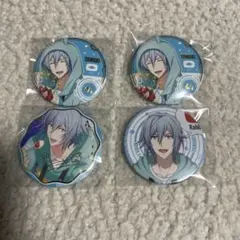 四葉環　ラビチューブ缶バッジセット