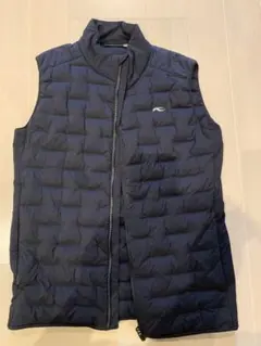KJUS ネイビー キルティング ベスト 46/XS