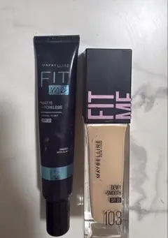 メイベリンフィットミーファンデーション　化粧下地