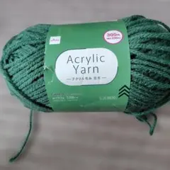 DAISO Acrylic Yarn ナイトフォレスト 並太