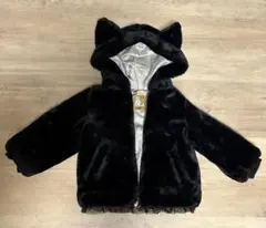 ⚠️売り切り⚠️ nino アウター ブラック 猫