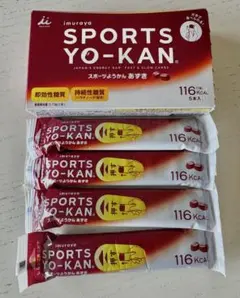 ☆スポーツようかん あずき 4本☆のサムネイル