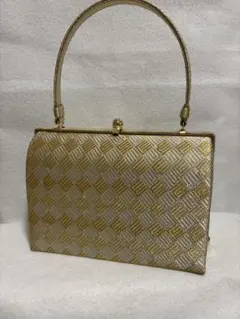 和装用バッグ　フォーマル　ゴールド　和装小物　卒業式　結婚式