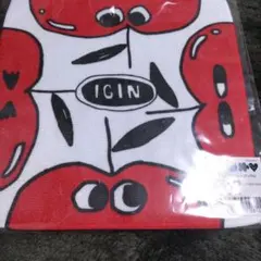 IGIN アップル柄 ミニタオルのサムネイル