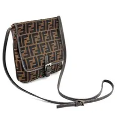 FENDI ズッカ柄 ショルダーバッグ ポシェット キャンバス