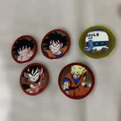 【匿名配送】ドラゴンボール メンコ 5枚セット