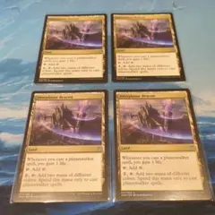 mtg 思案　4枚セット　サインド Force of will 意志の力アライアンス4枚セット サインド 1枚の通販 林