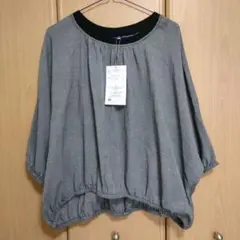 シーズンリーズン　ふんわり　チュニック　ドルマンスリーブ　LLサイズ 新品　黒
