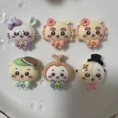 まじかるちいかわ デコパーツ 6個セット