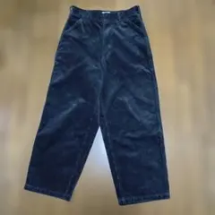 【美品】UNIQLO U ／ コーデュロイワイドワークパンツ