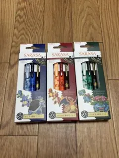 サラサポケモン エボリューションセ ット3種セット ZEBRA SARASA