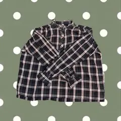 Belle Rose チェック柄長袖シャツ Mサイズ