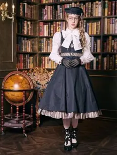 ヴィクトリアンメイデン シフォンアンダードレス Shirring Chiffon Long Under JSK (2021) by Victorian Maiden
